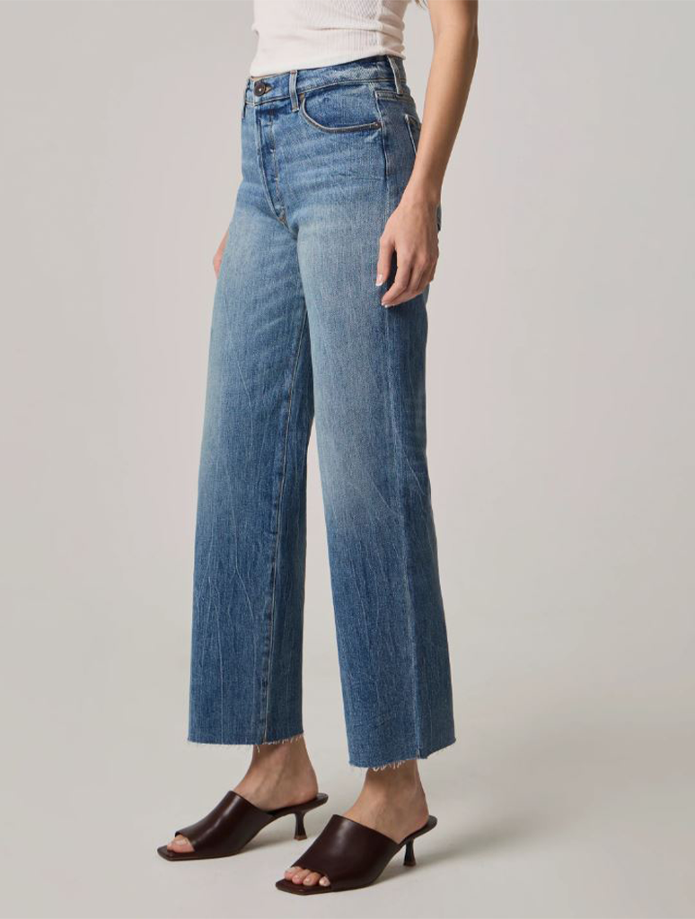 Edyson Vincent Wide Straight Leg Jean