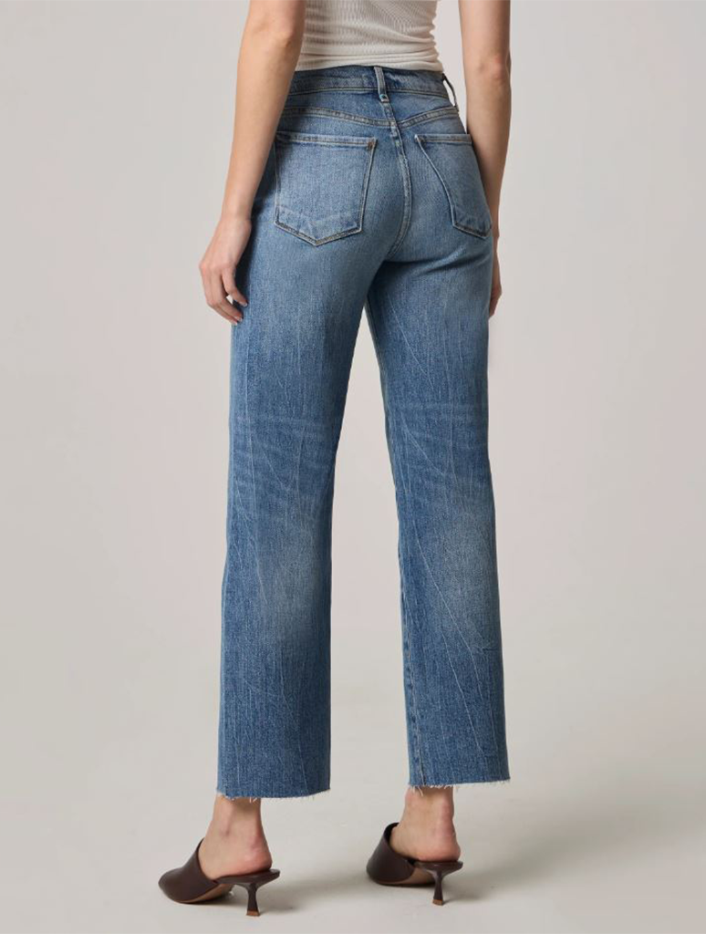 Edyson Vincent Wide Straight Leg Jean