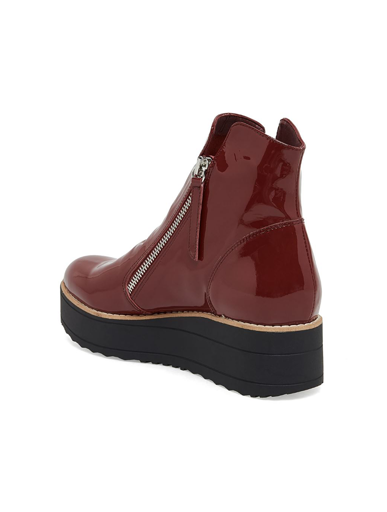 Silent D Nene Patent Bootie