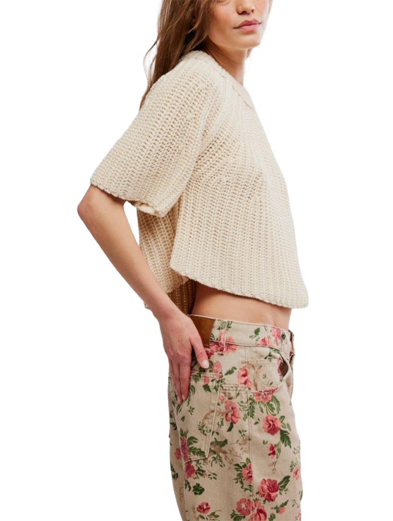 Free People Amy Sweater Tee