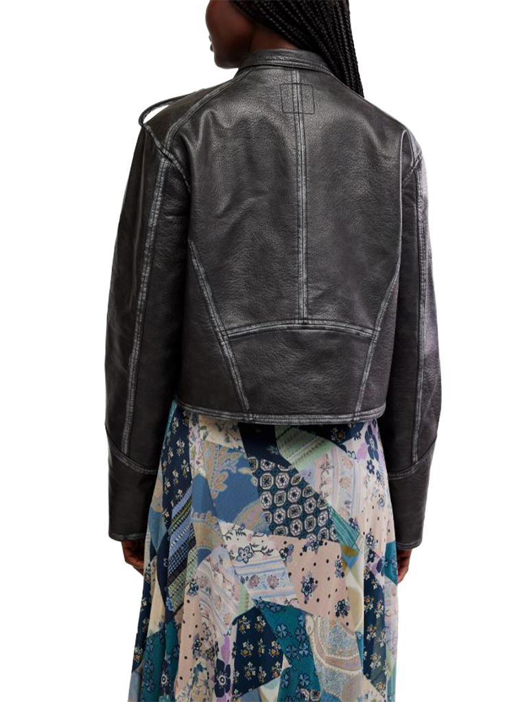 Free People Ryland Vegan Band Jacket
