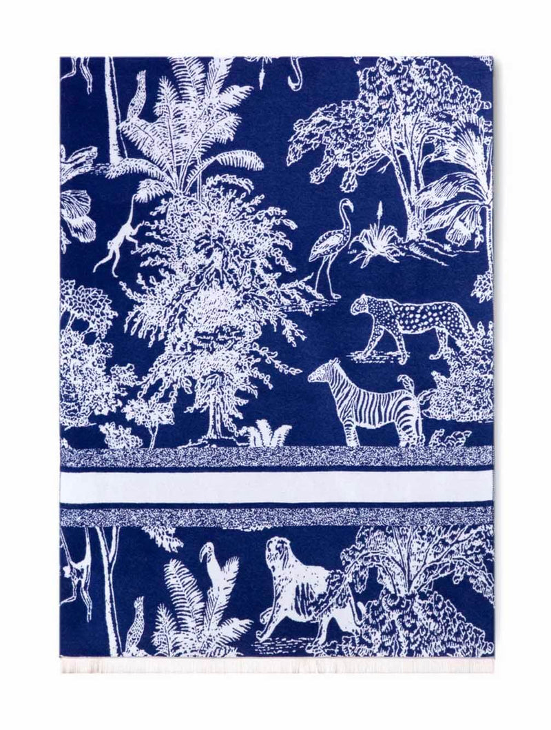 Safari Print Animal Scarf