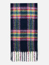 Vibrant Colorful Plaid Scarf (Final Sale)