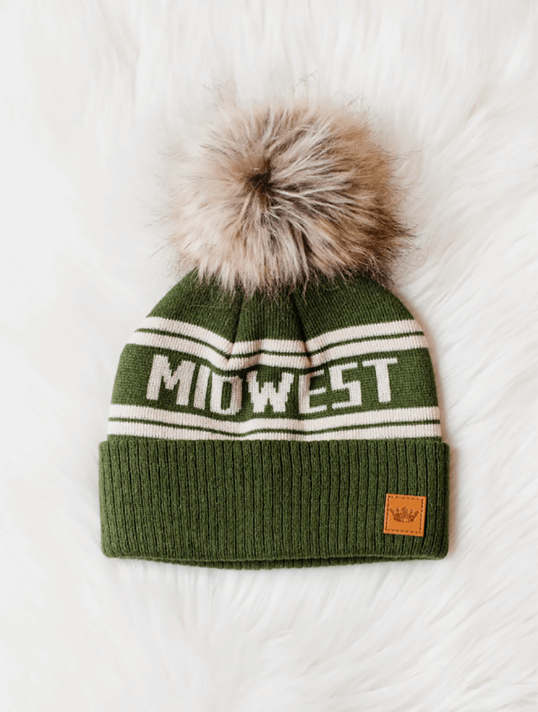     PANACHE_H-433_MIDWEST_OLIVE_BEANIE_1