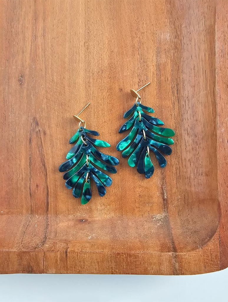 Petite Palm Earrings