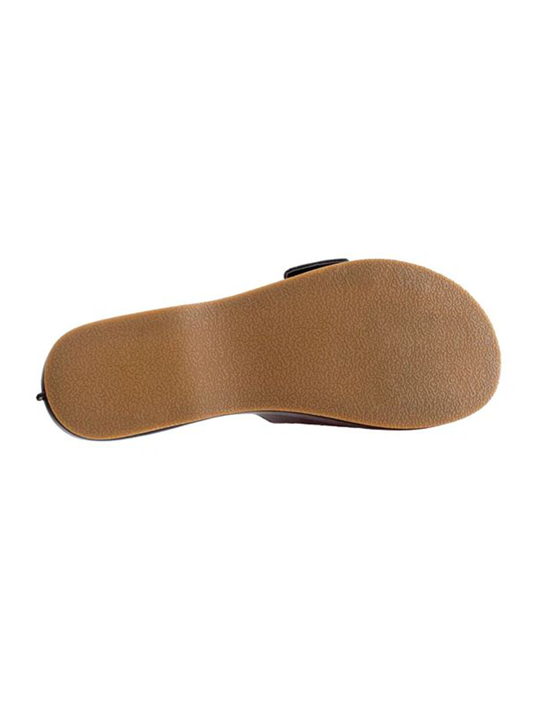Volatile Bertha Shell Buckle Slide Sandal
