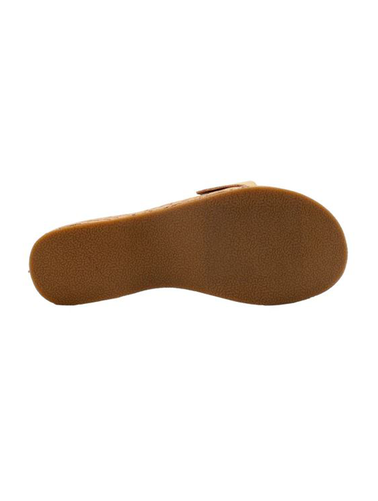 Volatile Bertha Shell Buckle Slide Sandal