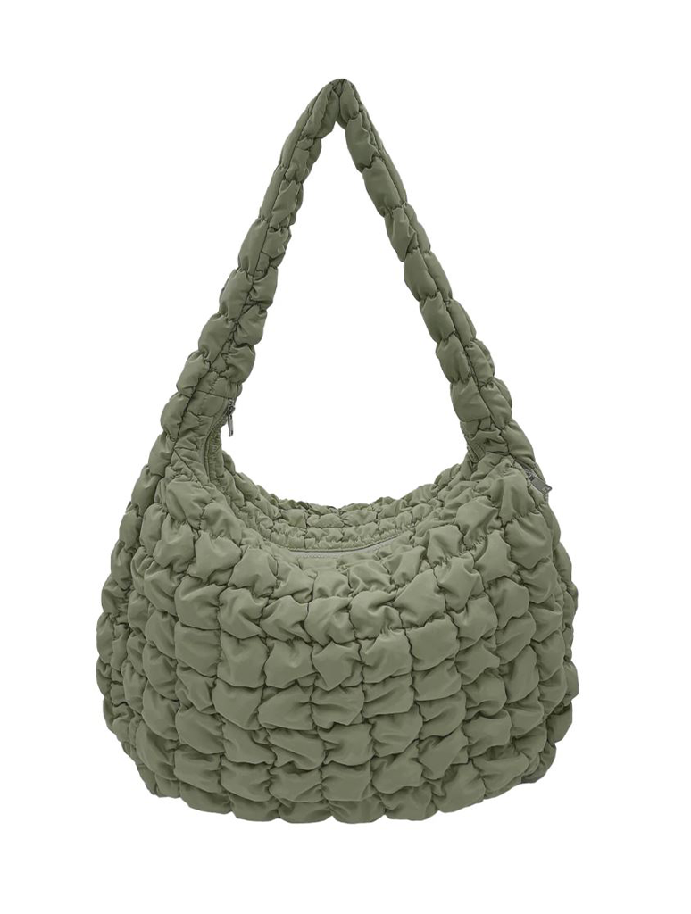 Large Quilted Nylon Bag