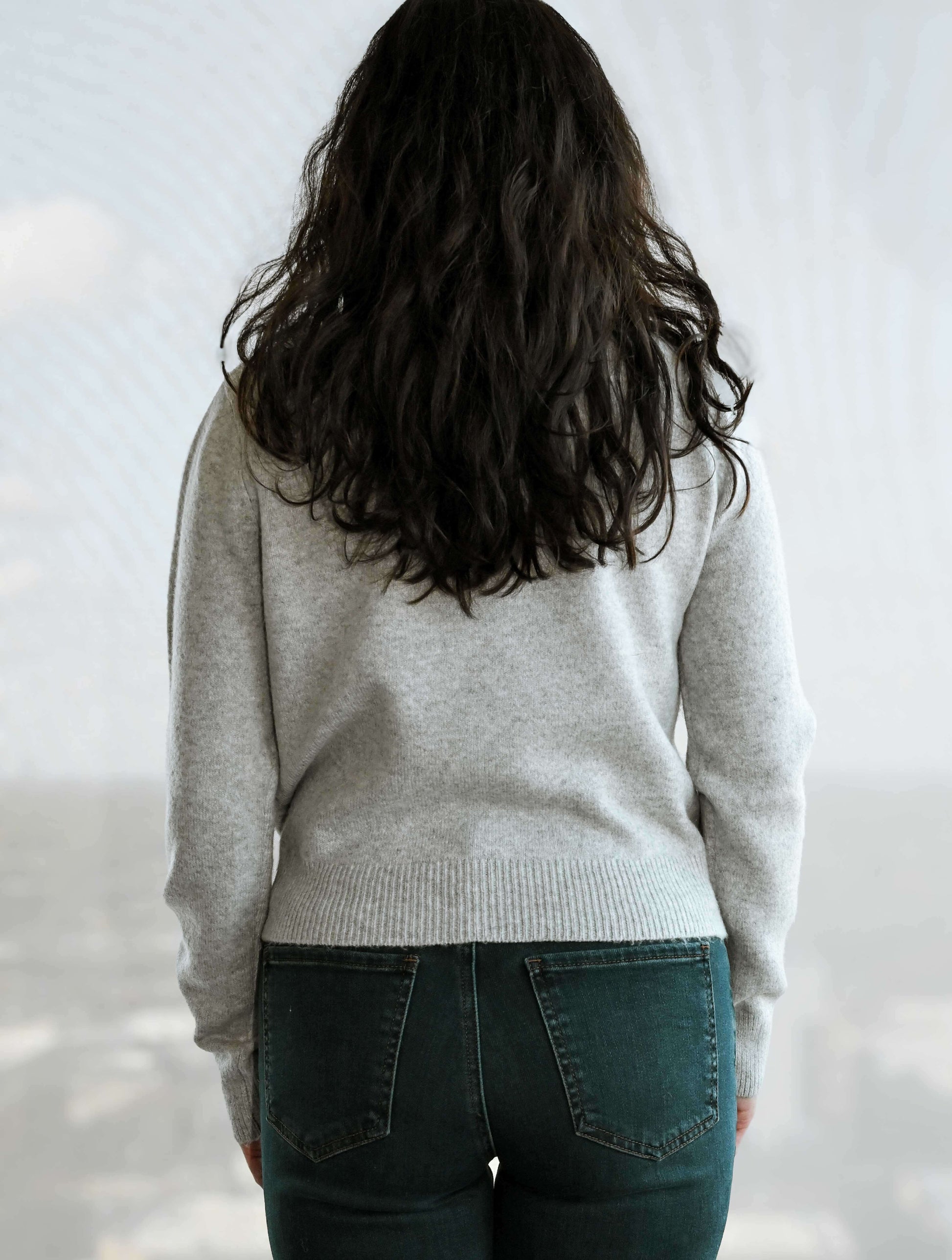 Xanthe Long Sleeve Mock Neck Pullover