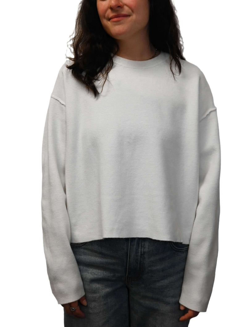 Malika Long Sleeve Crewneck Sweater