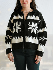 Audovera Long Sleeve Shawl Neck Cardigan