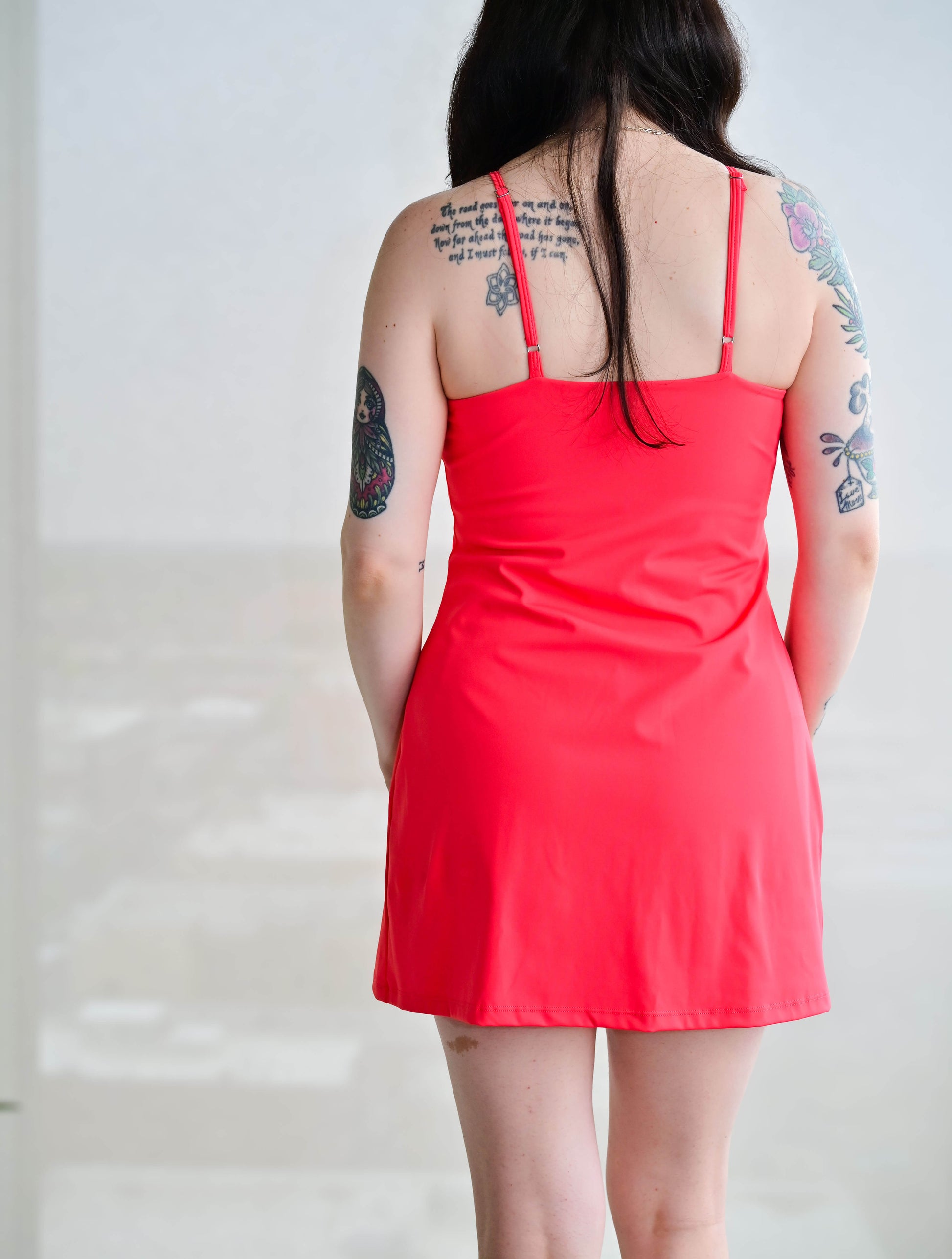 Eugene Second Skin Mini Dress With Adjustable Straps
