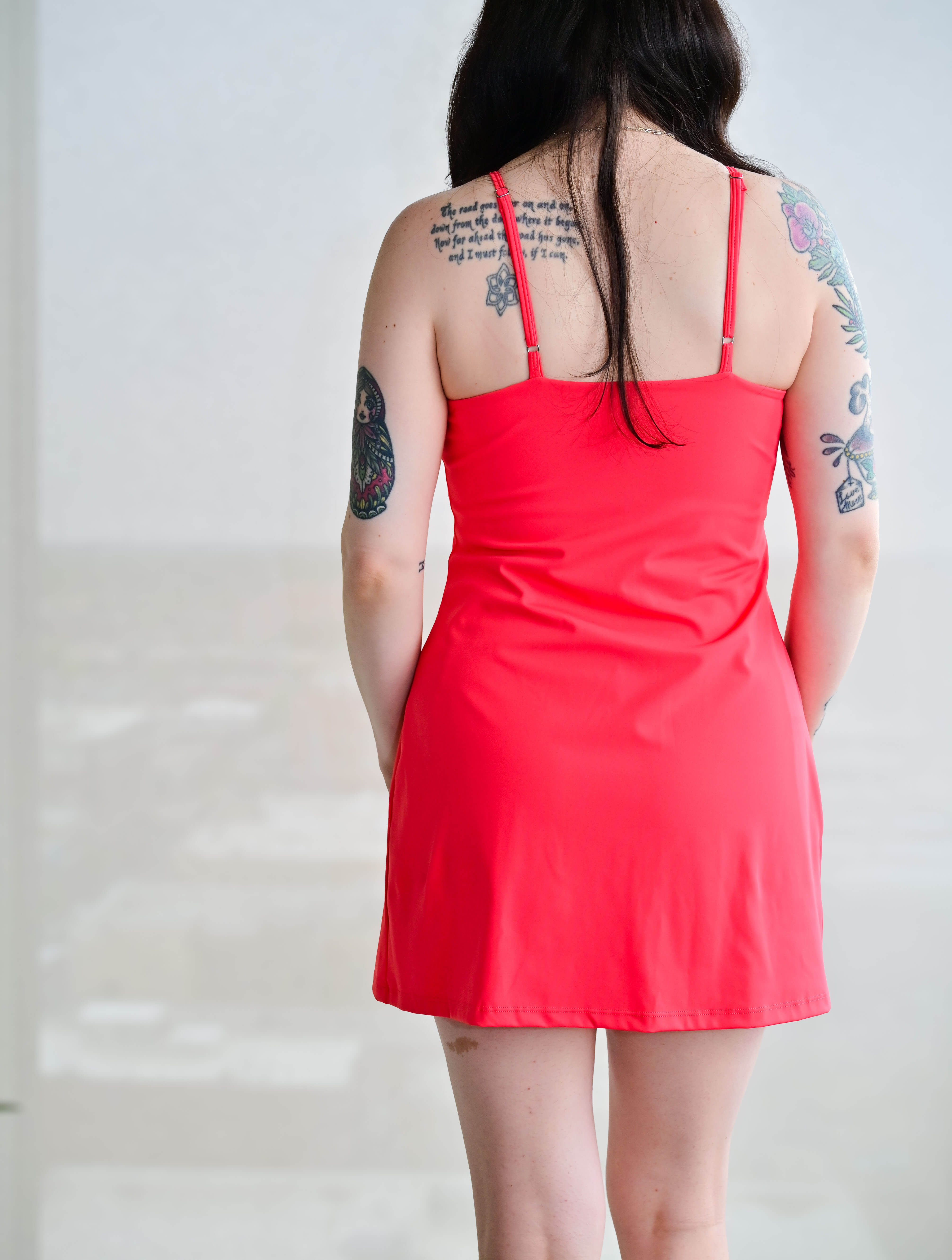 Eugene Second Skin Mini Dress With Adjustable Straps