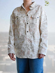 Sadina Stretch Twill Long Sleeve Shirt