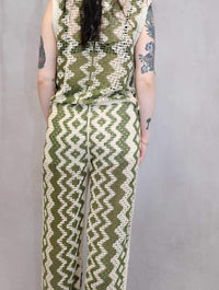 Ladies Knit Sleeveless Cardigan