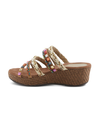 Azura By Spring Step Shinychic Wedge Sandal