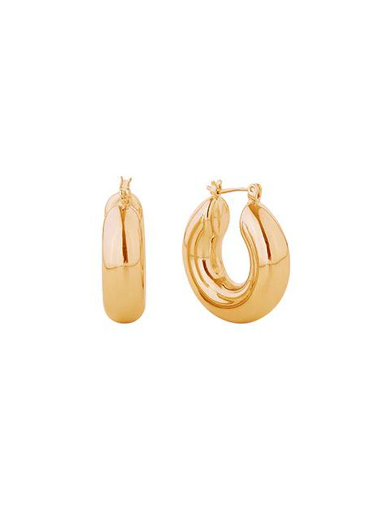 Medium Huggie Hoops