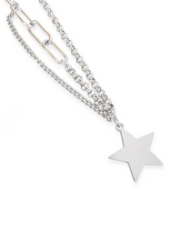 Water Resistant Star Pendant Necklace