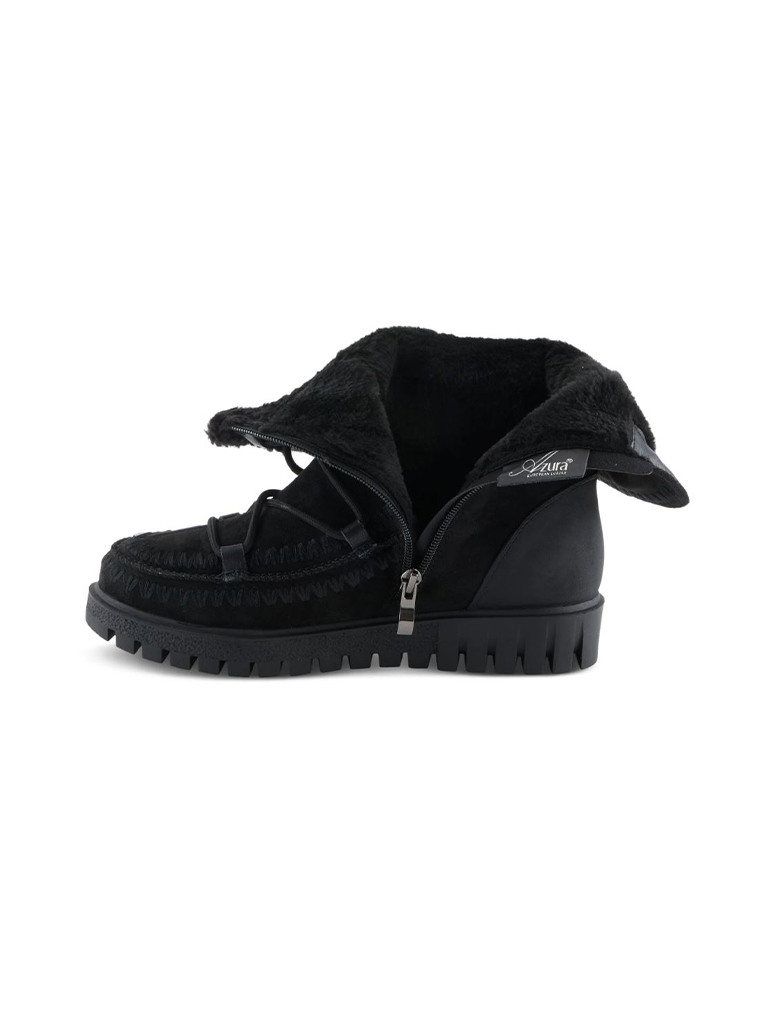 Azura By Spring Step Stich Suede Boot