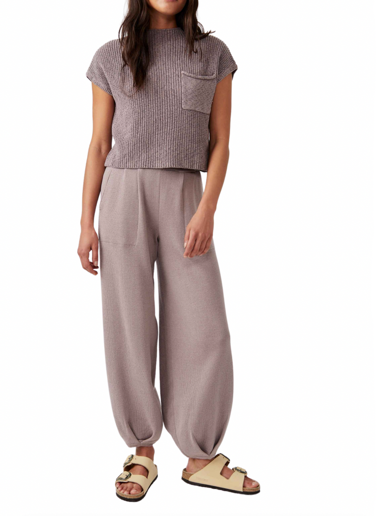 Free People Freya Sweater Set in Cashmere Combo