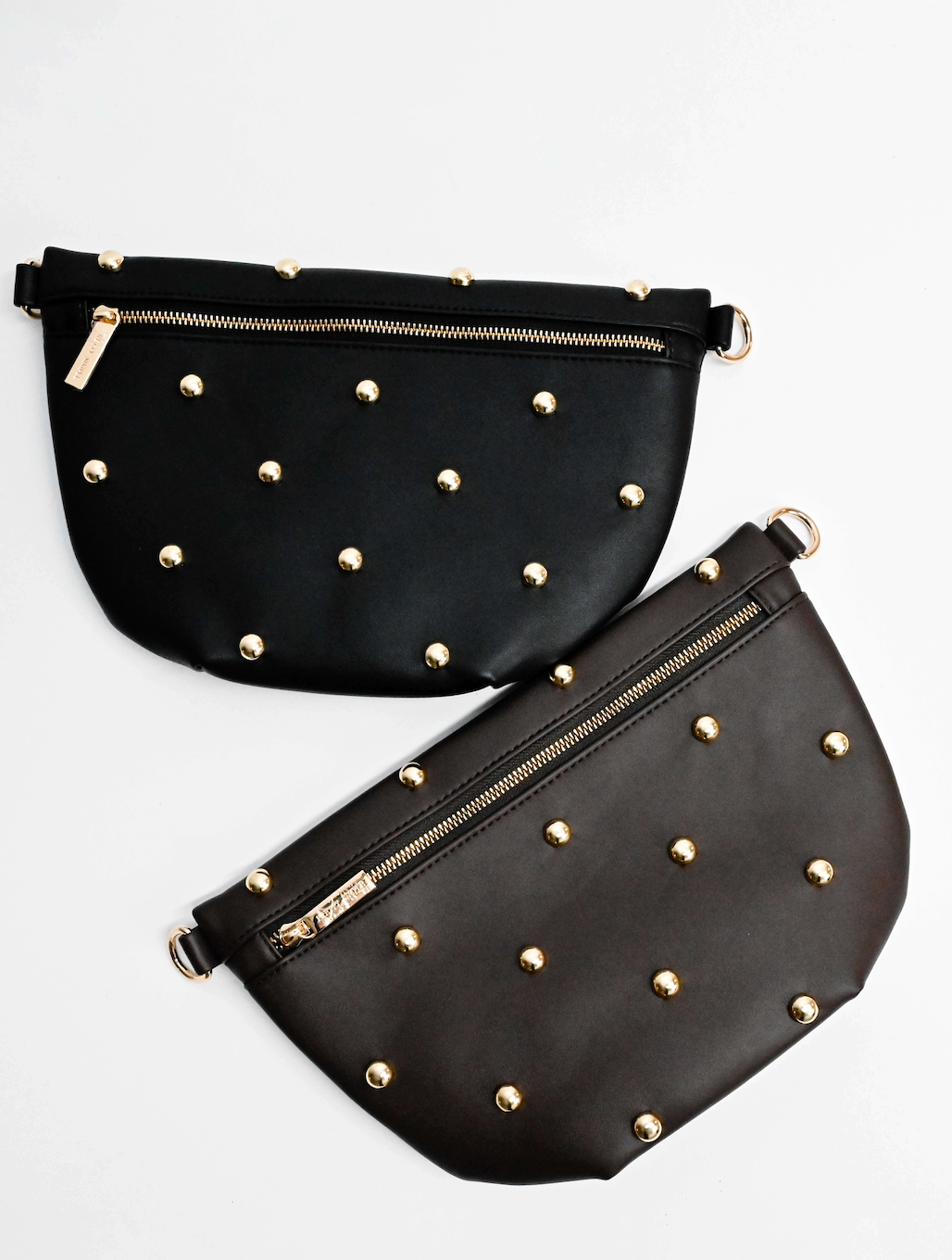 Chic Gold Studded Westlyn Bum Bag