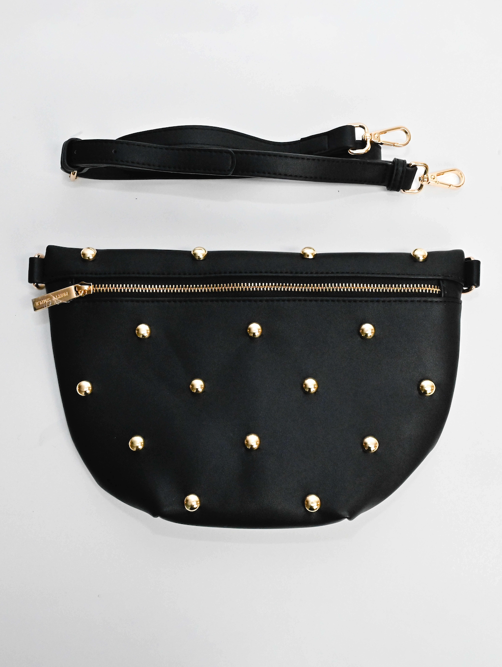 Chic Gold Studded Westlyn Bum Bag