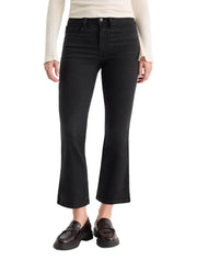 Good American Soft Tech Good Legs Crop Mini Boot Jeans