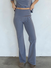Striped Fleece Pants