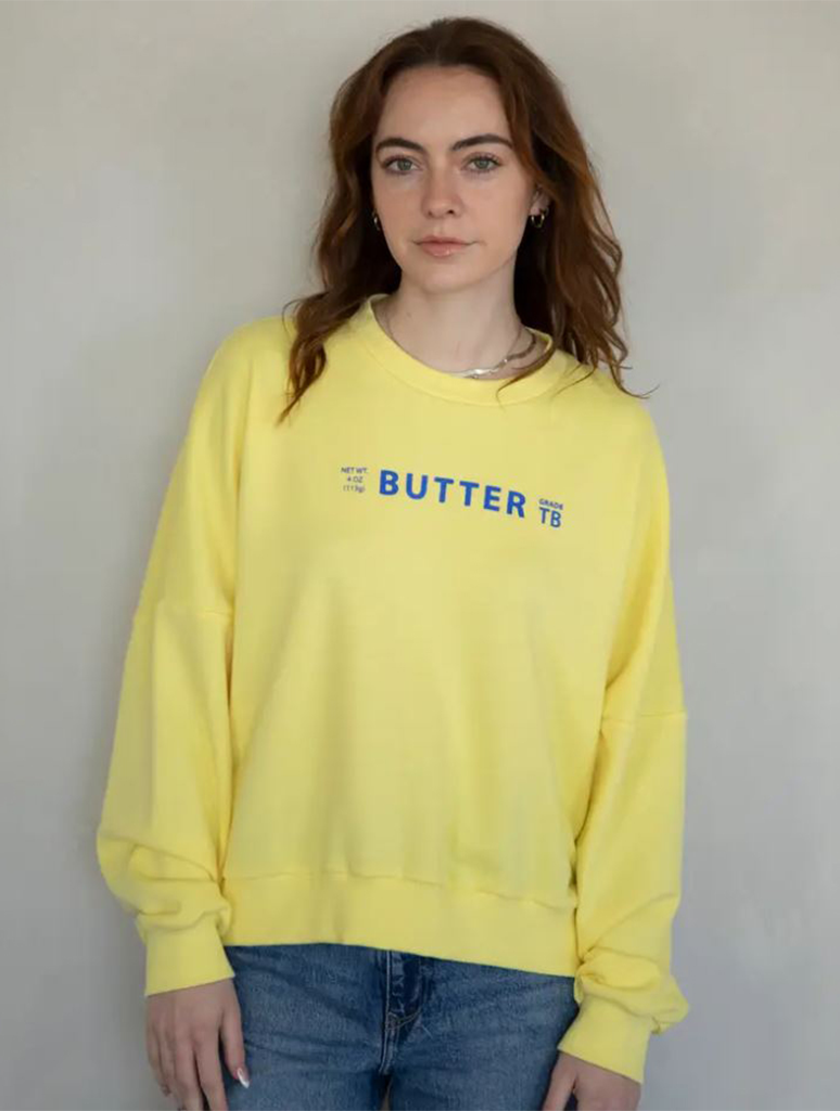 Butter Design Sweatshirt