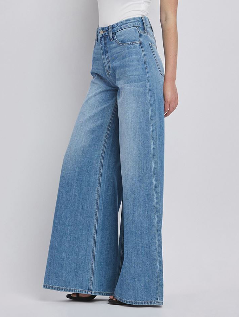 Vervet Super High Rise Wide Leg Jeans