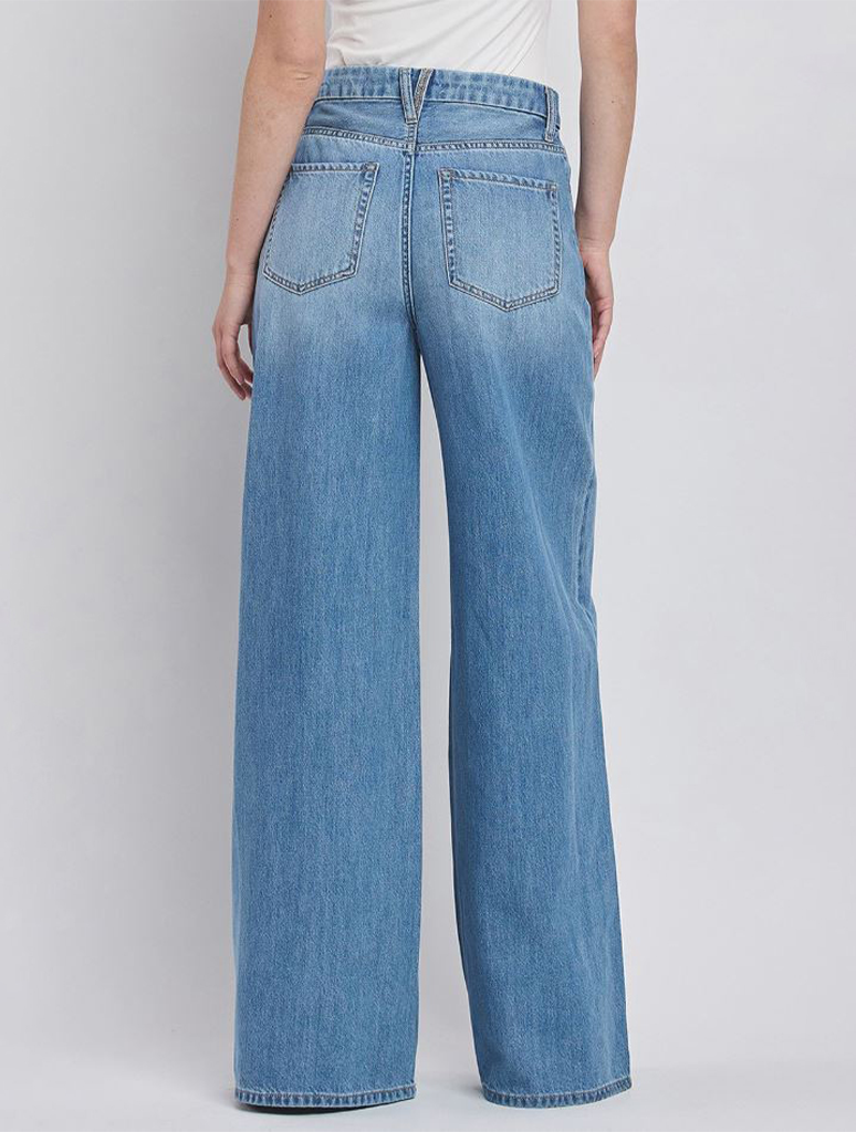 Vervet Super High Rise Wide Leg Jeans