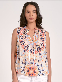 Sleeveless Flowy Top