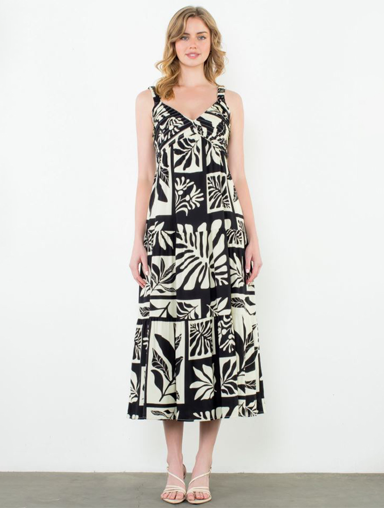 Printed Maxi Dress