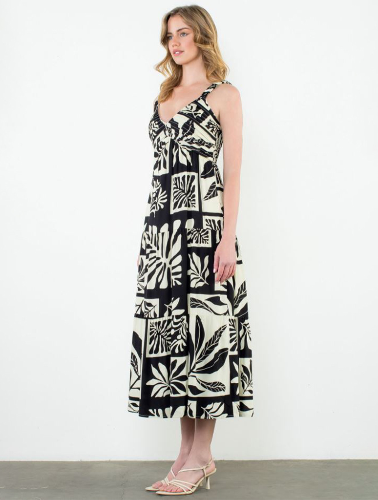 Printed Maxi Dress