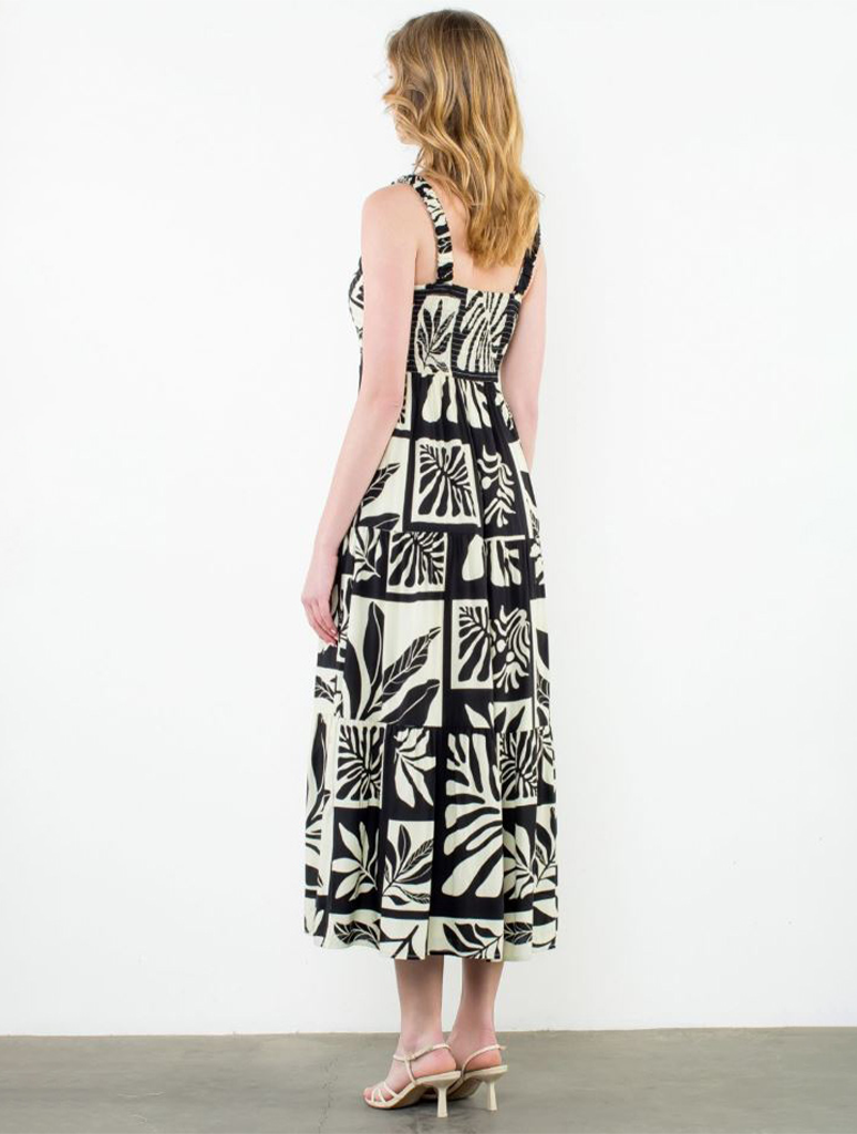 Printed Maxi Dress