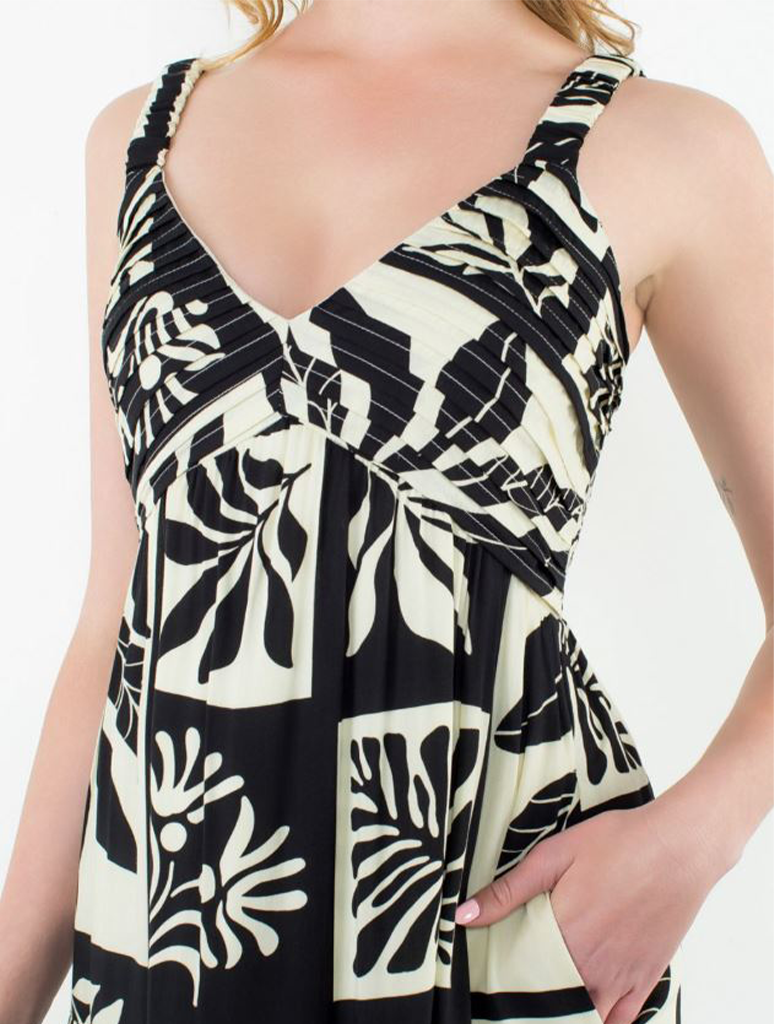 Printed Maxi Dress
