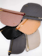 Westlyn Woven Bum Bag with Studded Detail