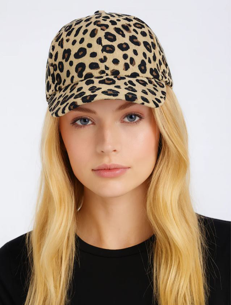 Leopard Baseball Hat