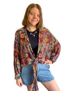 Tie Front Kimono