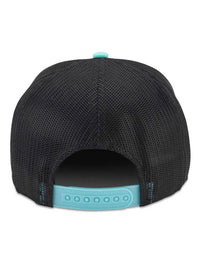 American Needle Bronco Valin Hat in Black/Ivory/Tiffany Blue