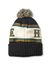 American Needle Pillow Line Knit Miller High Life Beanie in Black/Gold Multi (Final Sale)