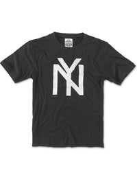 NY Yankees Archive Tee in Black