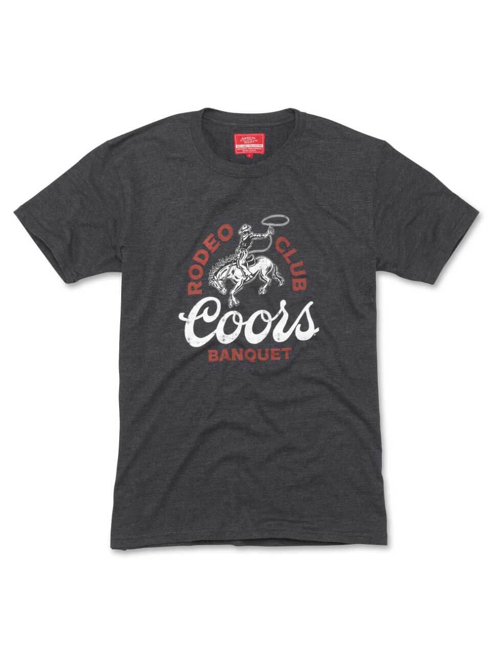 American Needle Coors Red Label Tee in Heather Charcoal