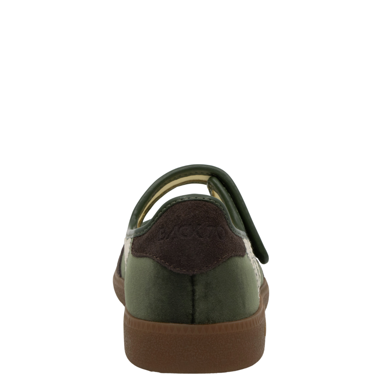 AYA in OLIVE MILK, back view