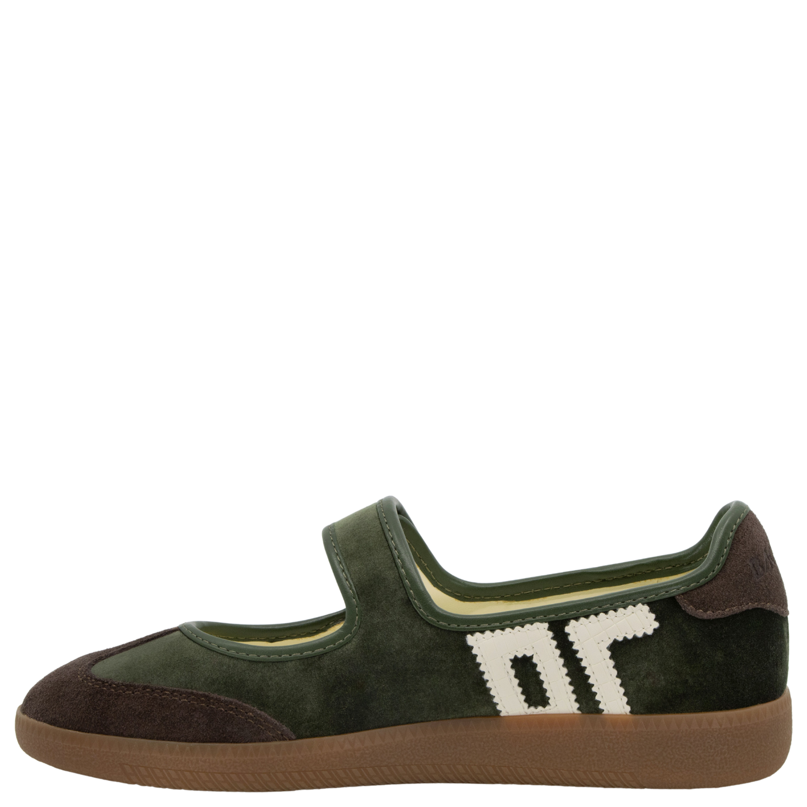 AYA in OLIVE MILK, left view