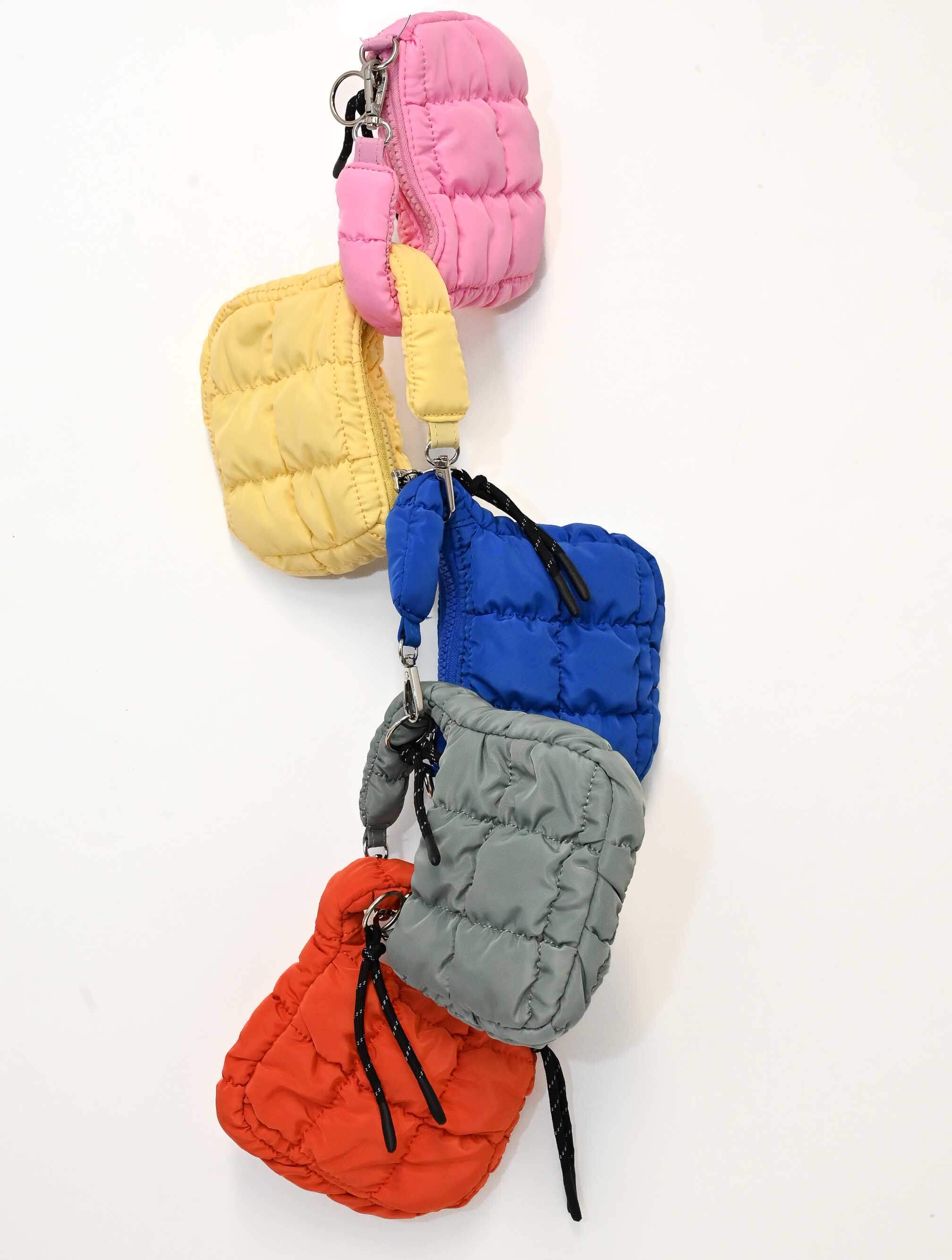 Quilted Bag Key Chain