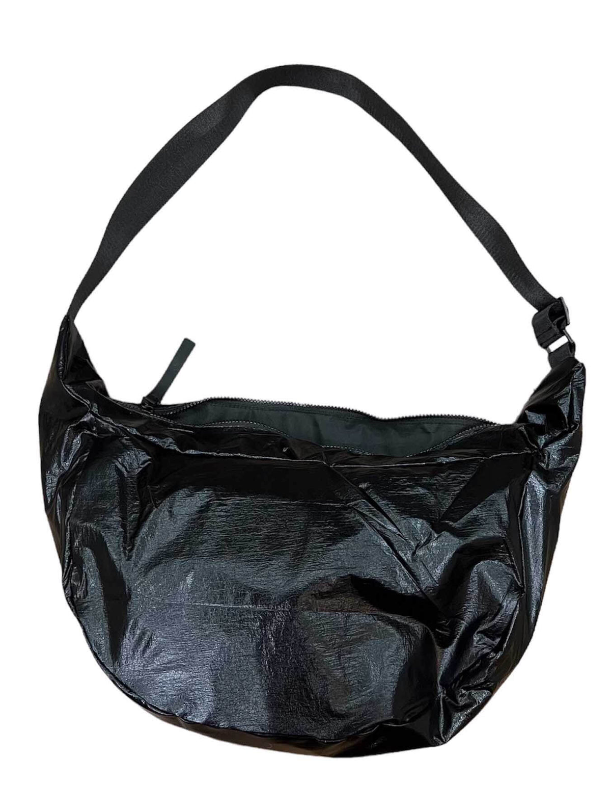 Suzie Sling Metallic Bag in Black