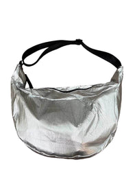 Suzie Sling Metallic Bag in Silver