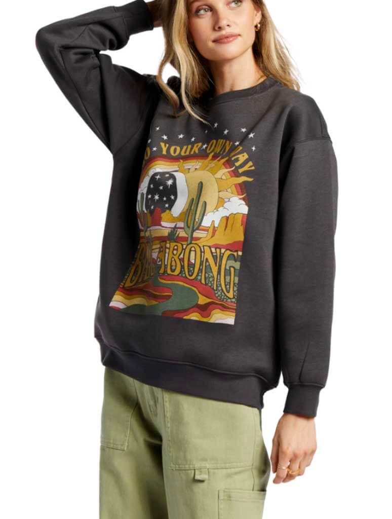 Billabong Go Your Own Way in Off Black