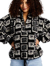 Billabong Time Off Fleece Pullover in Black Pebble (Final Sale)